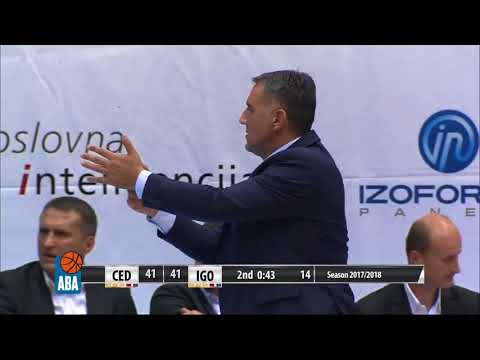 ABA Liga 2017/18 highlights, Round 3: Cedevita - Igokea (8.10.2017)