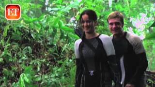 Catching Fire DVD/Bluray Outtakes with Jennifer & Josh from Entertainment Tonight