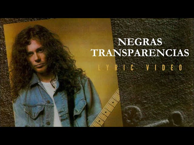 JAF ||  Negras Transparencias  (Lyric Video Oficial)