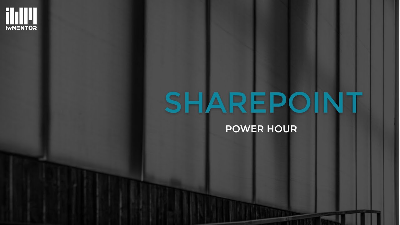 Power Hour: SharePoint Color Coded Calendar