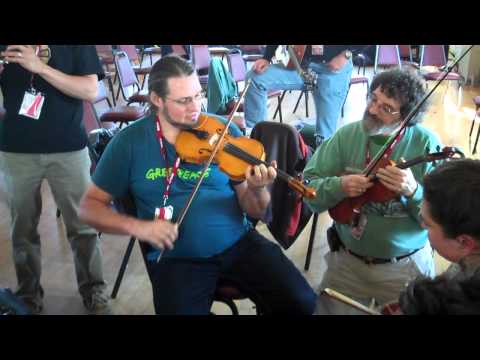 Pascal Gemme jam w/Emma Beaton & others  Fiddle Tunes 2010 Part 2