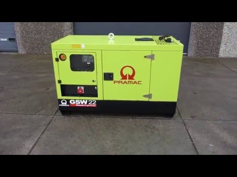 PRAMAC GSW 22 KVA YANMAR