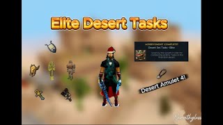 RS3 Elite Desert Area Tasks
