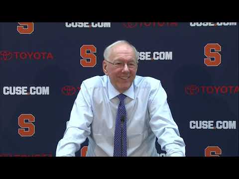 Jim Boeheim vs Morehead State Postgame