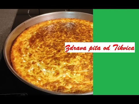 Zdrava pita od Tikvica za 5 minuta i svi je vole!!
