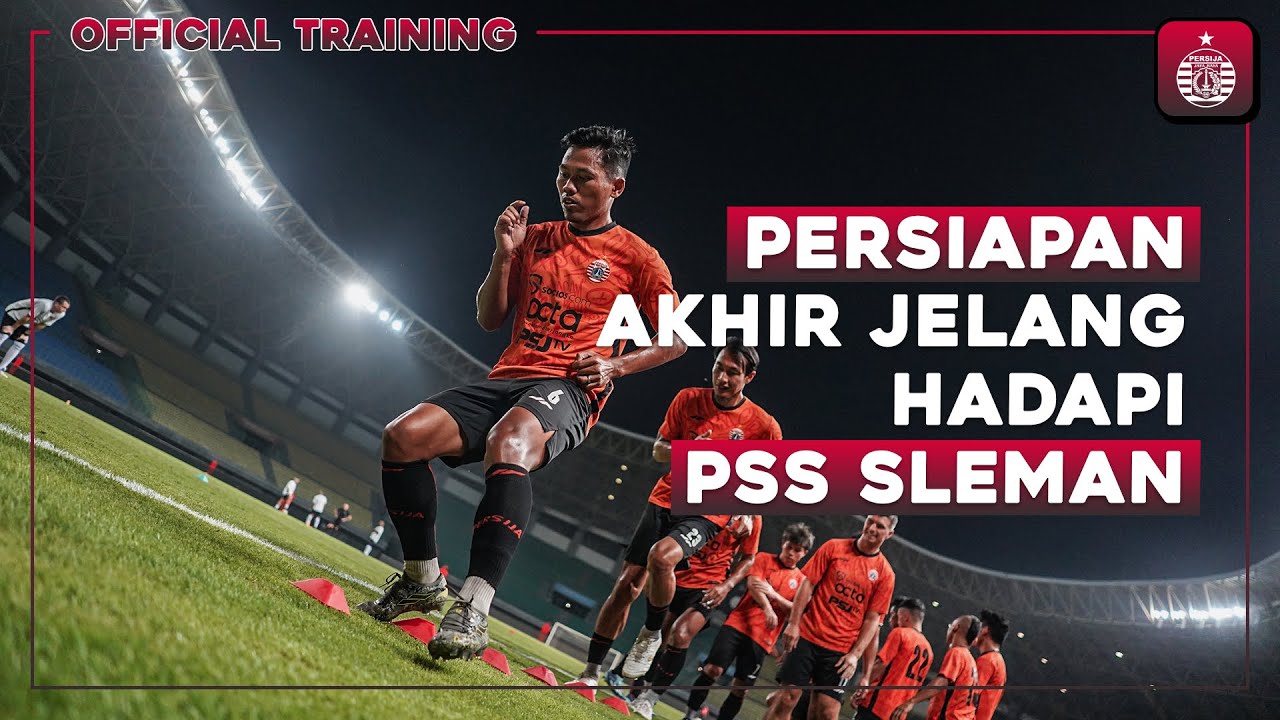 Persija Siap Hadapi PSS Sleman! | Official Training