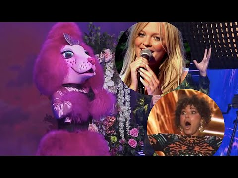 Mel B reacts to "Emma Bunton" on the masked singer