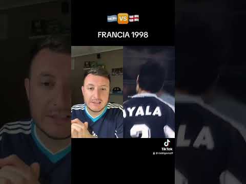 Argentina 🆚 Inglaterra. Mundial 1998
