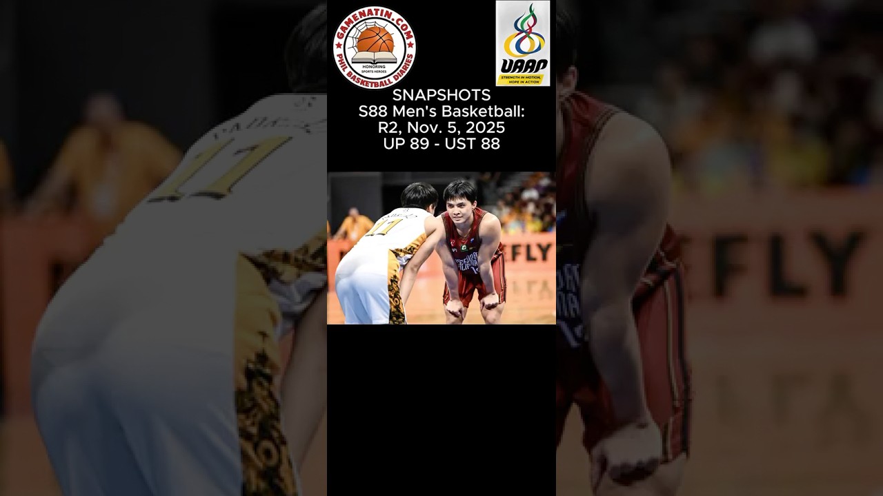 Snapshots: Men's Basketball - UP 89 - UST 88
