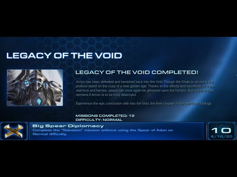 Starcraft 2 LotV "Big Spear Diplomacy" Achievement
