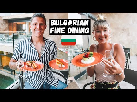 Jantar fino búlgaro! Comer a comida mais DELICIOSA dos BALCÃS! (5 ESTRELAS)