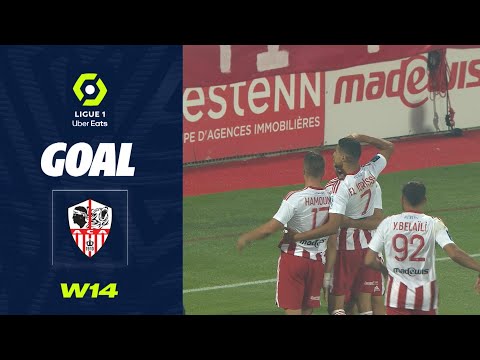 Goal Mounaim EL IDRISSY (34' - ACA) AC AJACCIO - RC STRASBOURG ALSACE (4-2) 22/23