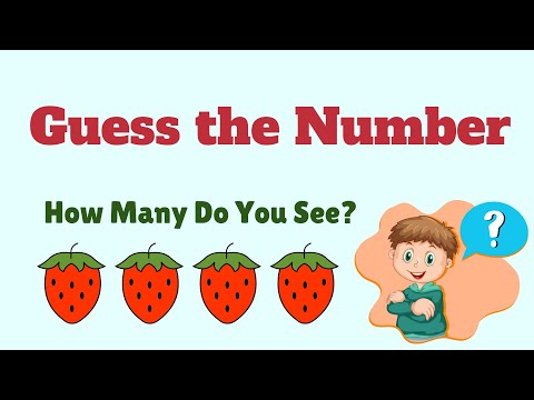 Counting Quiz Game for Kids | Guess the Number | Quiz Time | Learn Numbers with Images