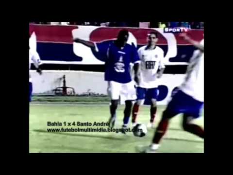 2008 - Campeonato Brasileiro da Série-B de 2008 - Bahia 1 X 4 Santo André-SP