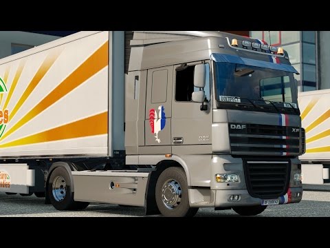 ETS 2 1.26 [open beta] DAF XF105 Dijon - Metz