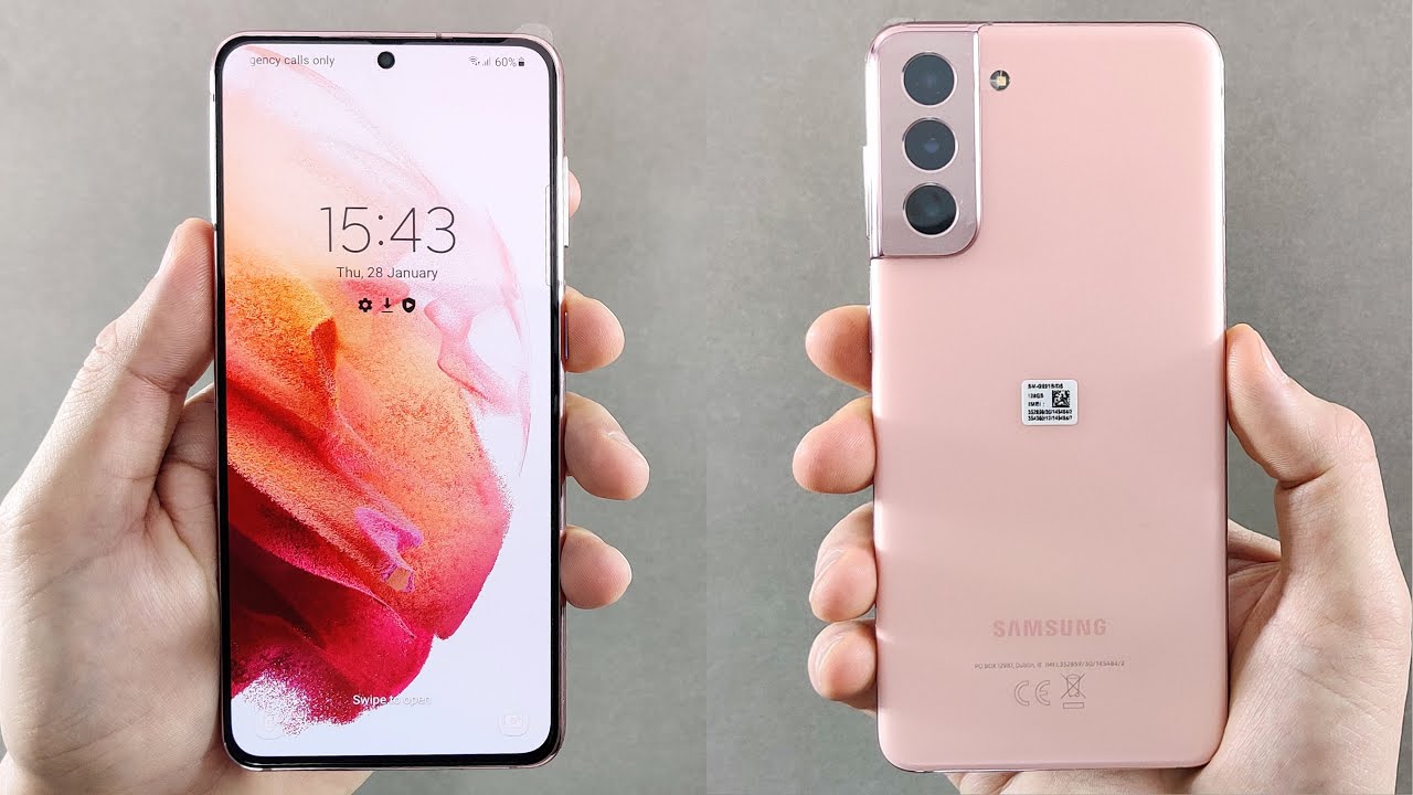 Samsung Galaxy S21 Phantom Pink Unboxing