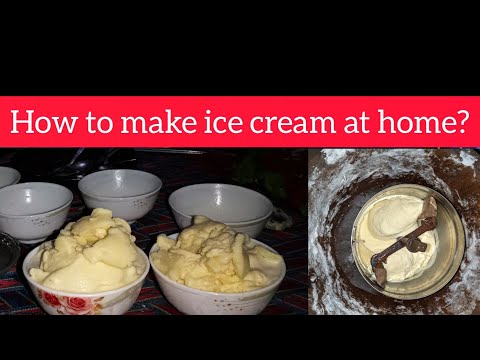 How to make ice cream at home?        Homemade ice cream!
