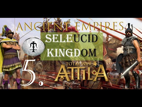 Very Close Parthian Siege 5# - Seleucid Ancient Empires Campaign Let's - Total War : Attila