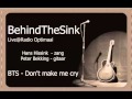 Behindthesink - Don't make me cry 