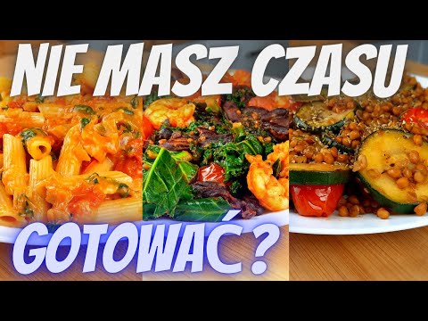 ❗😲SZYBKI OBIAD W 15 MINUT - 3 GENIALNE POSIŁKI GDY NIE MASZ CZASU | Nutka Smaku