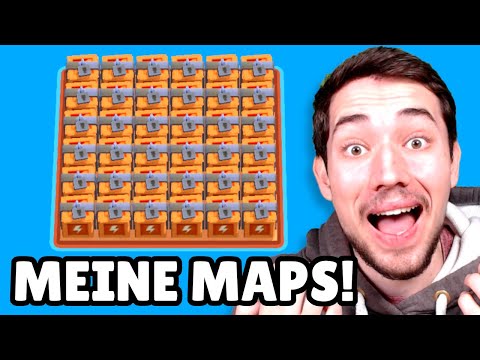 Ihr müsst MEINE MAPS spielen! 😂 Brawl Stars Challenge