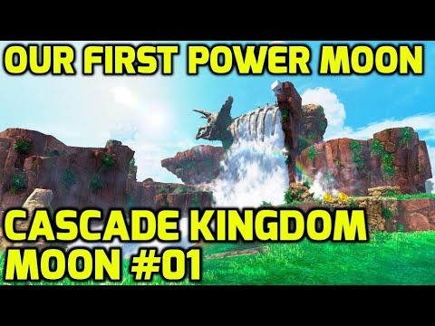 Super Mario Odyssey - Cascade Kingdom Moon #01 - Our First Power Moon
