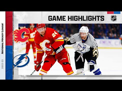 Flames @ Lightning 11/17 | NHL Highlights 2022