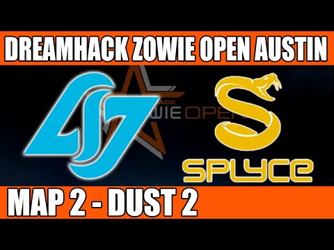 CLG vs Splyce | Map 2 (Dust 2) DreamHack Zowie Open Austin (7th May 2016)