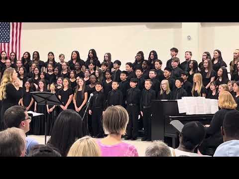 NGMS 6th grade chorus - Count on Friends song
