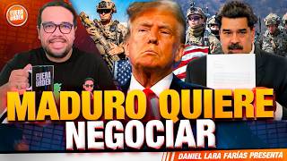 Maduro Quiere Negociar Mientras Trump habla de Bombas