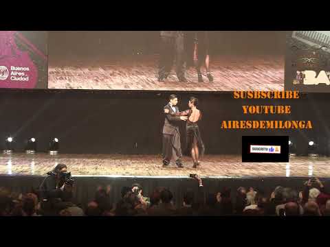 The most applauded World Tango Festival in Manizales, Colombia, Valentín Arias Delgado, Paola Franco