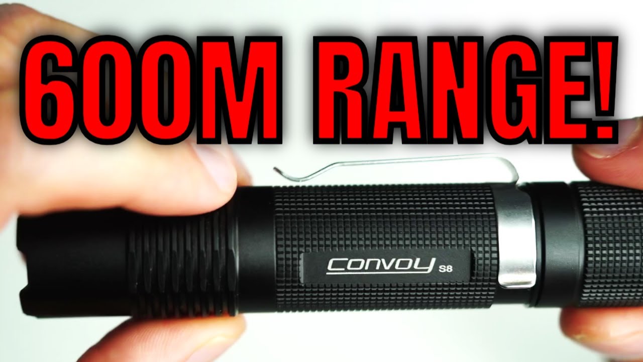 Highest Candela Budget EDC Flashlight? Convoy C8 (CSLNM1.F1)