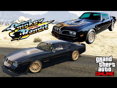 GTA 5 - Movie Build - SMOKEY AND THE BANDIT Firebird Trans AM - Phoenix Customization