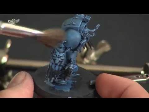 How to paint a Space Wolf Terminator - part 2