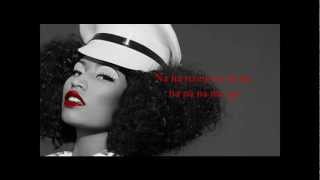 Nicki Minaj - Whip It Lyrics On Screen