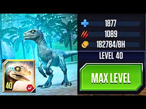 Mr.Raptor Mini Series - BETA LEVEL-40 MAX (JURASSIC WORLD: THE GAME)