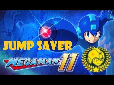 Mega Man 11 Jump Saver All Gold Ranks