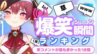 【4月15日】ホロライブ草コメントランキング TOP10 Hololive funny moments ※ネタバレあり