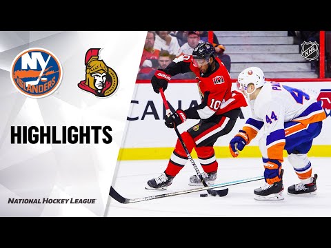 NHL Highlights | Islanders @ Senators 3/5/20