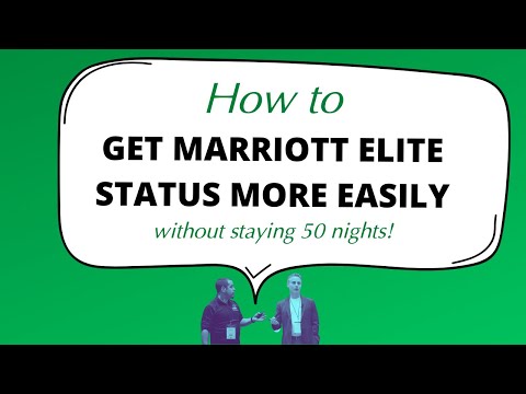 YouTube video about Maximizing Your Marriott Elite Night Credits