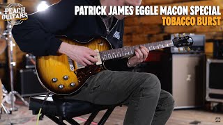 Video thumbnail for No Talking...Just Tones | Patrick James Eggle Macon Special Tobacco Burst by Peach Guitars