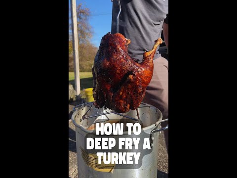 How To Deep Fry a Turkey for Thanksgiving!