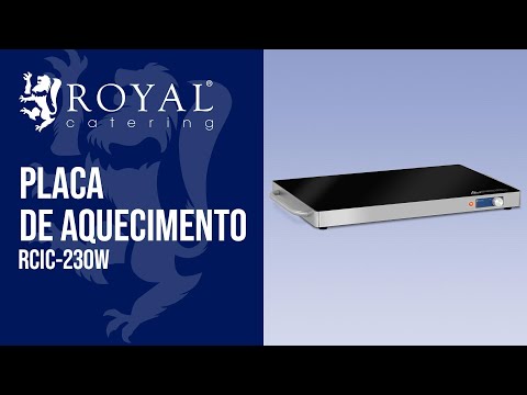 vídeo - Placa de aquecimento - 240 W - placa de vidro