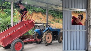 Solo Workshop Build: Watch a Girl Install Power and Wall Up Her Workshop Alone