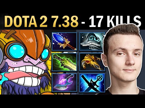 Tinker Gameplay Miracle with 17 Kills and Ethereal - Dota 2 7.38
