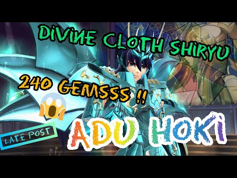 ADU HOKI Themed Summon DIVINE CLOTH DRAGON SHIRYU - Saint Seiya Awakening
