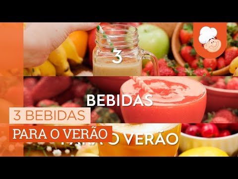 3 bebidas para o verão — Receitas TudoGostoso