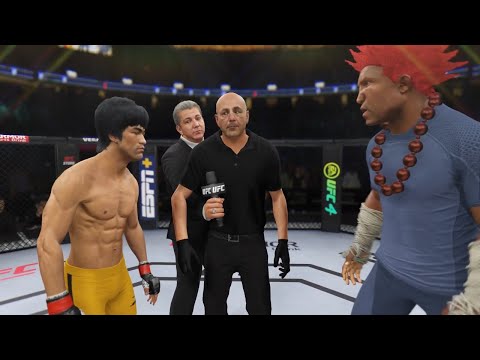 Bruce Lee vs AKUMA TEKKEN (EA Sports UFC 4)
