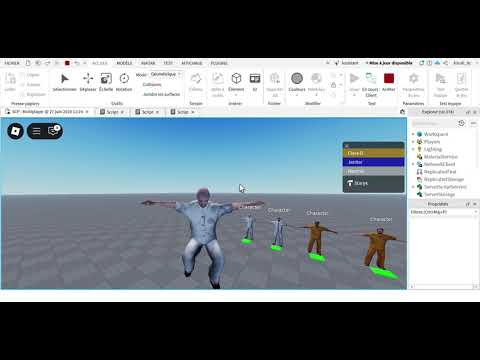 Roblox - SCP : Multiplayer - New playable character [Major Update]