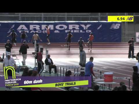 Boys 60m Heat 9 - New Balance Indoor Nationals 2012